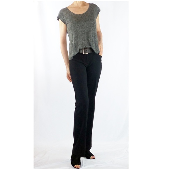 Michael Kors Grammercy Fit Black Pants, 2 - Picture 1 of 5